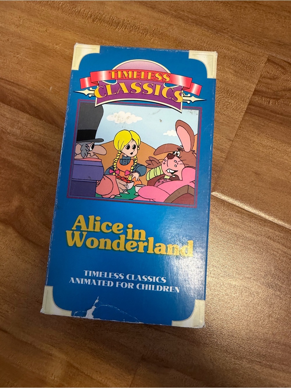 VHS Tape “Alice in Wonderland”